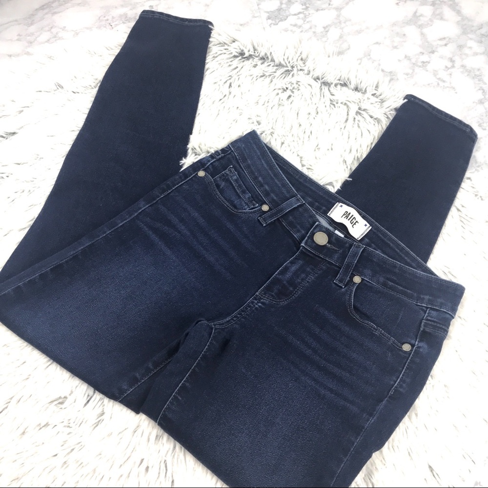 Paige Verduga Ankle Skinny Jeans EUC